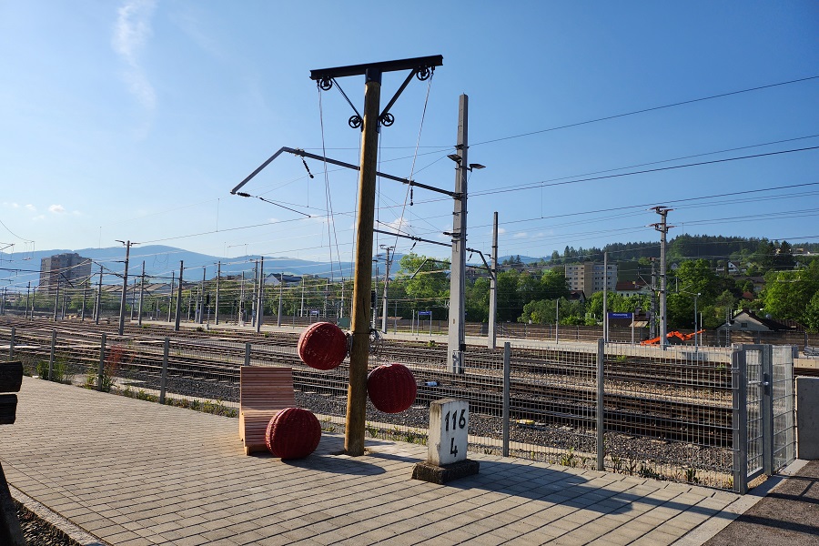 Korbsignal vor dem SÜDBAHN Museum