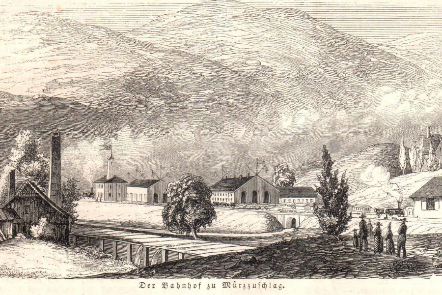 Der Bahnhof Mürzzuschlag